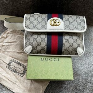 OPHIDIA GG SMALL BELT BAG